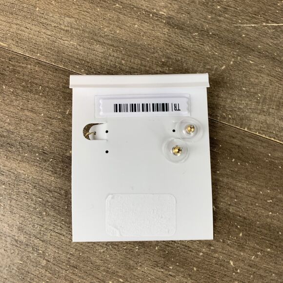 Panacea Floral Rainbow Dangle Earrings Gold Tone Crystal Stud Lead Complaint - Picture 2 of 8